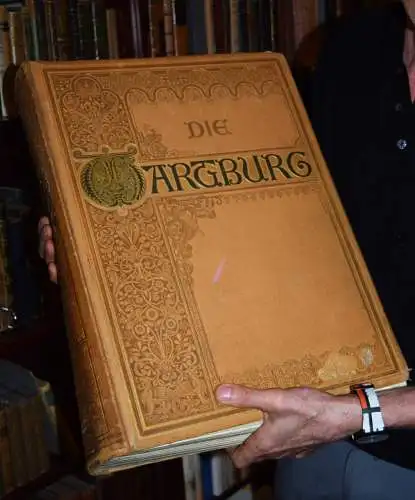 Baumgärtel, Die Wartburg - 36 KILO-BUCH !!! IMPERIAL-FOLIO PRACHTAUSGABE BURGEN