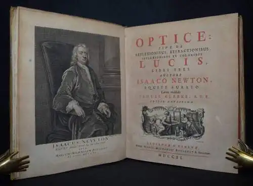 Newton, Optice, sive de reflexionibus, refractionibus OPTIK OPTICS PHYSIK