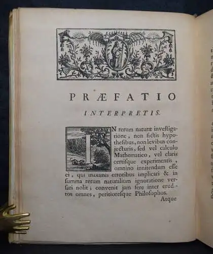 Newton, Isaac. Optice, sive de reflexionibus, refractionibus OPTIK OPTICS PHYSIK