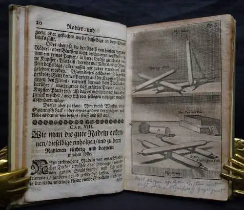 Bosse. Radier-Büchlein - 1669 KUNSTGESCHICHTE DRUCKKUNST RADIEREN ÄTZEN