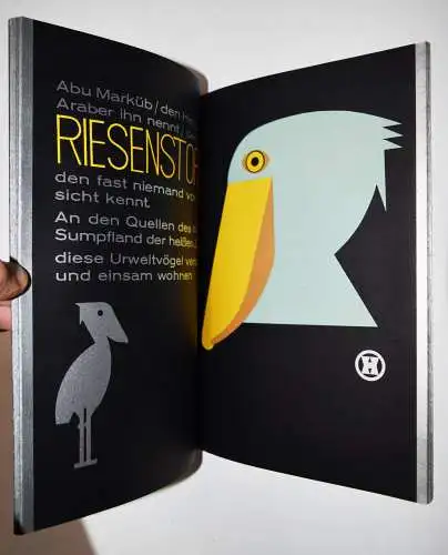 Hinkefuss. Mein Vogelparadies - 1929 REKLAME BAUHAUS  Vogel Paradies