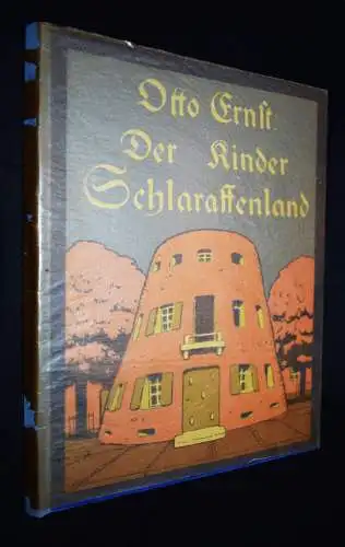 Ernst, Der Kinder Schlaraffenland. Scholz 1910 JUGENDSTIL-MÄRCHEN BILDERBUCH