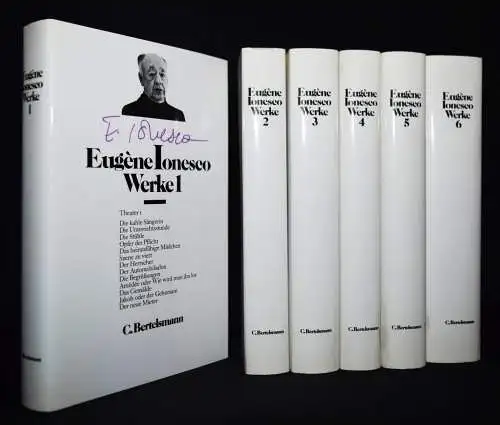Ionesco, Werke. Steidl 1997 GESAMTAUSGABE