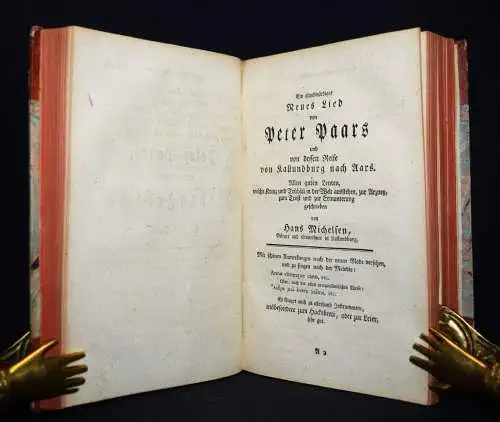 Holberg, Peter Paars, ein komisches Heldengedicht - 1764 BAROCK-LITERATUR