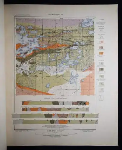 MINNESOTA MINING GEOLOGY 1903 - Clements, Atlas to accompany monograph XLV USA