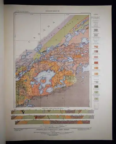 MINNESOTA MINING GEOLOGY 1903 - Clements, Atlas to accompany monograph XLV USA