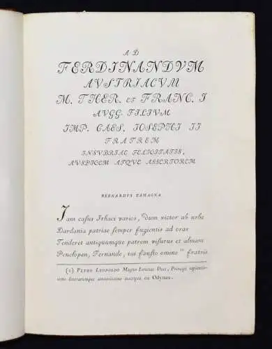 Hesiod, Eyriskomena - Bodoni 1785 PRESSENDRUCK TYPOGRAPHIE