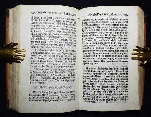 Weiler. Ausburgisches Kochbuch. Augsburg 1816 KOCHEN BACKEN BAVARICA BAYERN