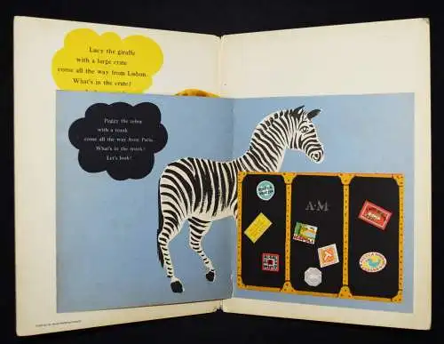 Munari, Who’s there? - 1957 ERSTE AMERIKANISCHE AUSGABE - SPIELBILDERBUCH