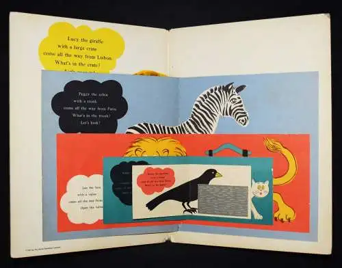 Munari, Who’s there? - 1957 ERSTE AMERIKANISCHE AUSGABE - SPIELBILDERBUCH