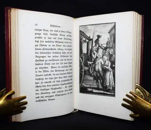 Thümmel, Wilhelmine -  1917 FAKSIMILE VORZUGSAUSGABE 17 KUPFERSTICHE L. Oeser