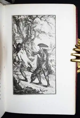 Thümmel, Wilhelmine -  1917 FAKSIMILE VORZUGSAUSGABE 17 KUPFERSTICHE L. Oeser