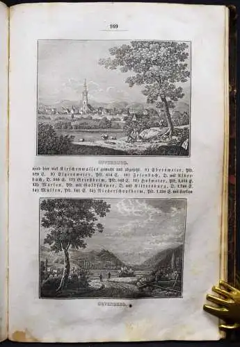 Heunisch. Beschreibung des Großherzogthums Baden - 1836 KARLSRUHE MANNHEIM