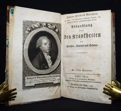 Böttcher,...von den Krankheiten der Knochen 1789 KOMPLETT ! ANATOMIE CHIRURGIE