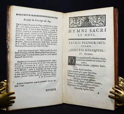 Santolio, Hymni sacri et nova - 1698 KIRCHENMUSIK HYMNEN NEO LATIN NEULATEIN