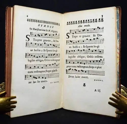 Santolio, Hymni sacri et nova - 1698 KIRCHENMUSIK HYMNEN NEO LATIN NEULATEIN