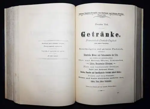 Blüher, Meisterwerk der Speisen und Getränke - 1904