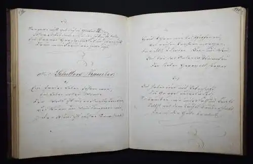 STUDENTICA-HANDSCHRIFT REVOLUTION 1848 VORMÄRZ Gugel, Gedichte STAMMBUCH LYRIK