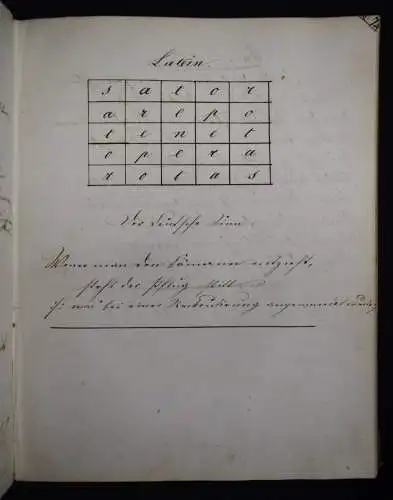 STUDENTICA-HANDSCHRIFT REVOLUTION 1848 VORMÄRZ Gugel, Gedichte STAMMBUCH LYRIK