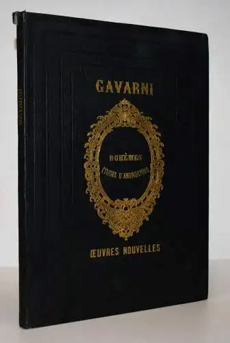 Gavarni, Oeuvres nouvelles, Bohemes - PARIS 1855 - KARIKATUREN