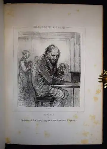 Gavarni, Oeuvres nouvelles, Bohemes - PARIS 1855 - KARIKATUREN