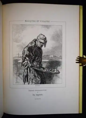Gavarni, Oeuvres nouvelles, Bohemes - PARIS 1855 - KARIKATUREN