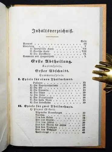 Grimm, Neuestes Spielbuch. Wigand, 1840 - SPIELE