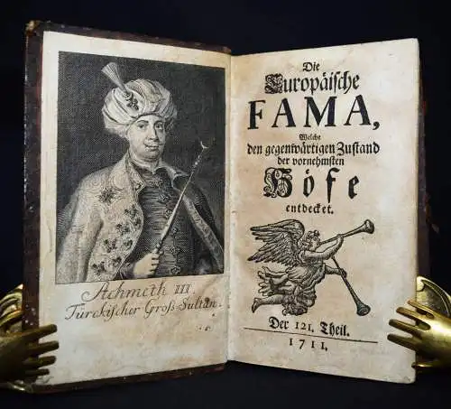 BAROCKLITERATUR 1711 - Sinold v. Schütz, Die Europäische Fama BAROCK-ZEITSCHRIFT