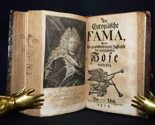 BAROCKLITERATUR 1711 - Sinold v. Schütz, Die Europäische Fama BAROCK-ZEITSCHRIFT