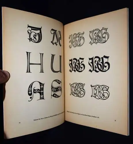 Hölscher, Der Schrift- und Buchkünstler Emil Rudolf Weiß - 1937 WIDMUNGSEXEMPLAR