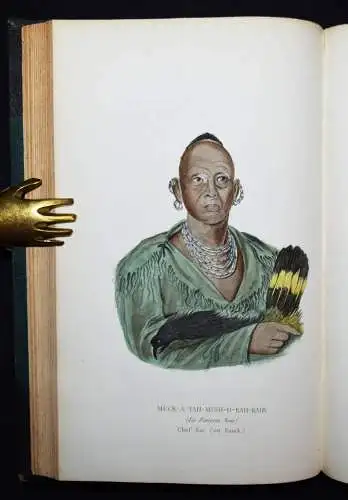 INDIANER EINGEBORENE 1843 ETHNOLOGIE Prichard, Histoire naturelle de l’homme