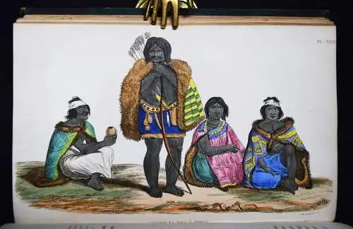 INDIANER EINGEBORENE 1843 ETHNOLOGIE Prichard, Histoire naturelle de l’homme