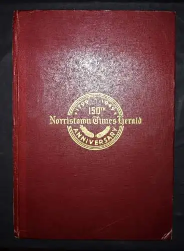 Norristown Times Herald 1949 NEWSPAPER USA AMERICA  JOURNAL ADVERTISING