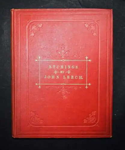 Leech, Etchings - 1878 - FIRST EDITION - CARICATURES - KARIKATUREN - HUMOR