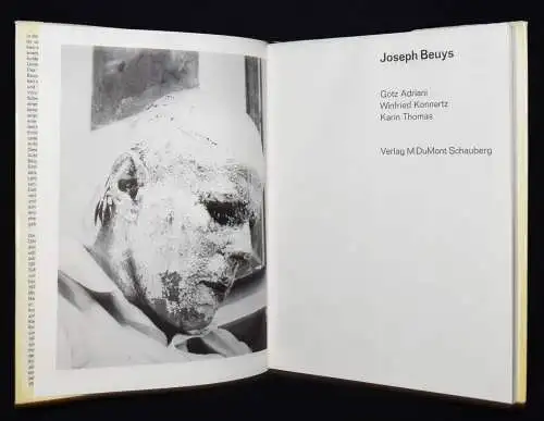 Adriani, Joseph Beuys - 1973 ERSTE AUSGABE SIGNIERT