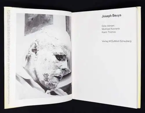 Adriani, Joseph Beuys - 1973 ERSTE AUSGABE SIGNIERT