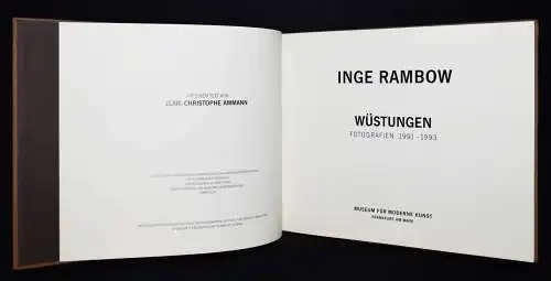 Rambow, Wüstungen. Ostdeutsche Landschaften 1991-93 DDR BERGBAU + ORIG.-PHOTOS