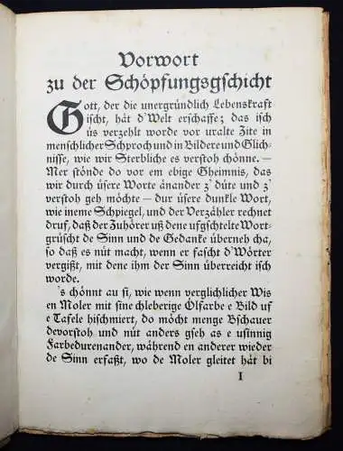 Thoma, Biblische Geschichten in alemannischer MUNDART 1921 + ORIG.-PHOTOGRAPHIE