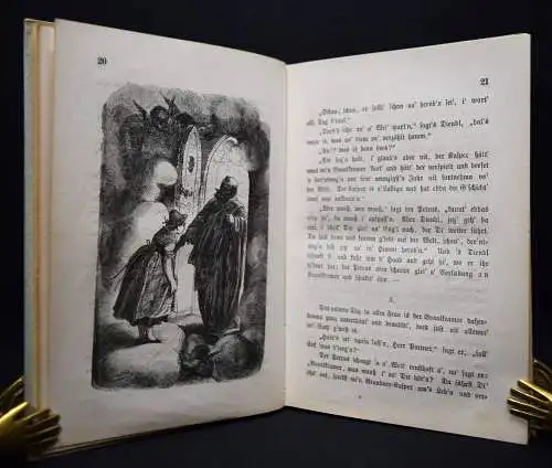 Kobell, Schnadahüpfln und Gschichtln - 1872 MUNDART LYRIK BAYERN BAVARICA