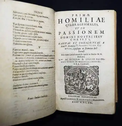 Camus, Sermones sublimati, seu homiliae dominicales 1619 BAROCK BAROCKLITERATUR