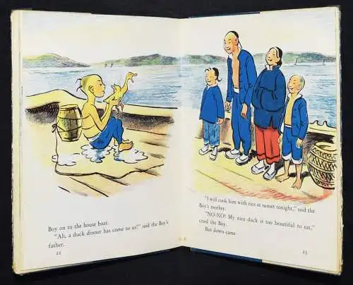 Flack, The story about Ping - 1940 - CHILDREN BOOK AMERIKANISCHES KINDERBUCH