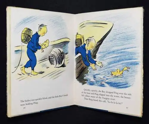 Flack, The story about Ping - 1940 - CHILDREN BOOK AMERIKANISCHES KINDERBUCH