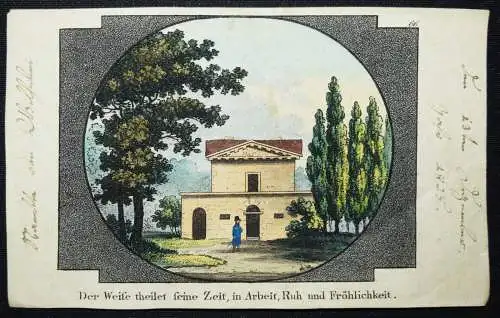 FREUNDSCHAFTSALBUM 1825 DRESDEN STAMMBUCH ALBUM AMICORUM  Erinnerung an Freunde