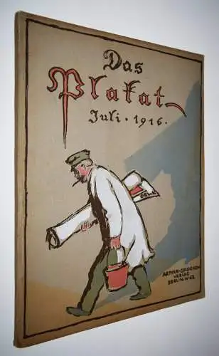 Sachs, Das Plakat, Jahrgang VII - 1916 VOLLSTÄNDIGER JAHRGANG - REKLAME WERBUNG