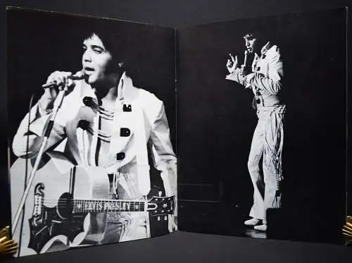 Presley, Tour Photo Album INSCRIBED SIGNED DEDICATION AUTOGRAPH  POP-ROCK