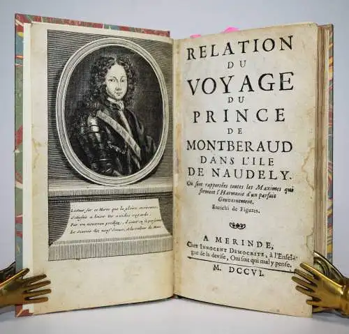 Lesconvel, Relation du voyage du prince de Montberaud - 1706 UTOPIE UTOPIA