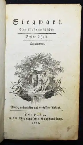 Miller, Siegwart - 1777 TRIVIALLITERATUR Ingolstadt