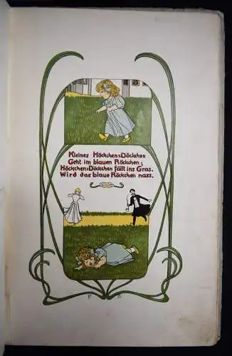 Tille. Höckchen-Döckchen. Rütten & Loening 1904 - P. Brockmüller JUGENDSTIL