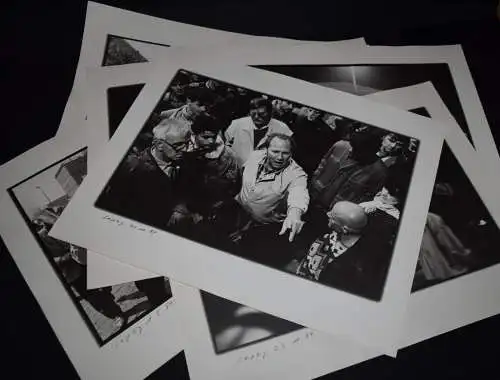 Frauendorf, 6 Orig.-Photographien MONTAGS-DEMOS Leipzig 1989 DDR MAUERFALL