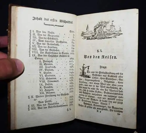 Hirsch,...Erklärung aller Künste und Wissenschaft 1781 HANDELSGESCHICHTE